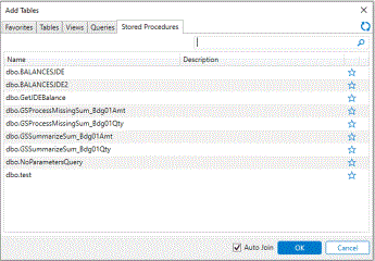 SQL Panel – Spreadsheet Server