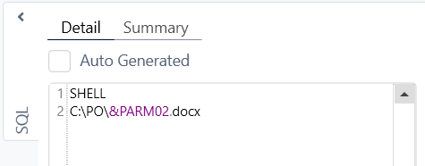SQL SHELL Function – Spreadsheet Server